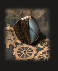 bague femme labradorite